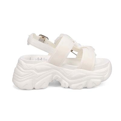 最旬トレンドで目立っちゃおう！マドラス madras TGC in あいち・なごや 2026 出演モデル着用シューズ　カジュアル厚底サンダル　MAL7584TGC WHITE 37（23.0cm～23.5cm）