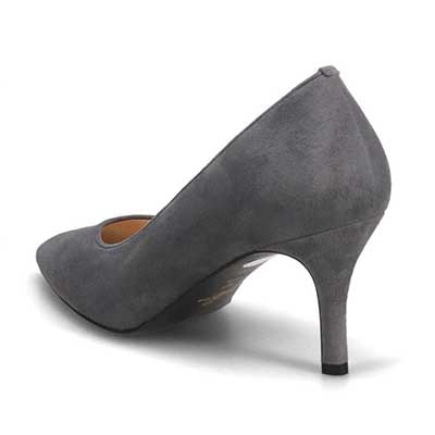 マドラス madras 特許 リカバリーメタインソール搭載 7.0cm  ポインテッドトゥパンプス MAL9105MT GRAY-SILKY 23.0