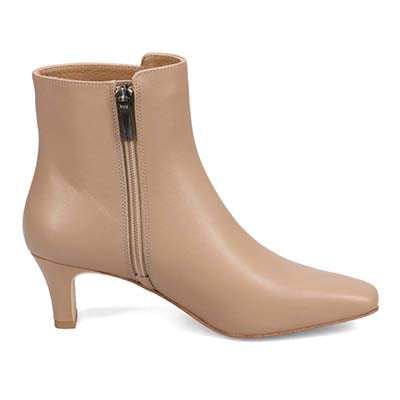 マドラス madras 特許 リカバリーメタインソール搭載 カジュアルにもエレガントにも映える 実用性に磨きをかけた 超万能プレーン5.5ｃｍショートブーツ　MAL9114MT BEIGE 23.0