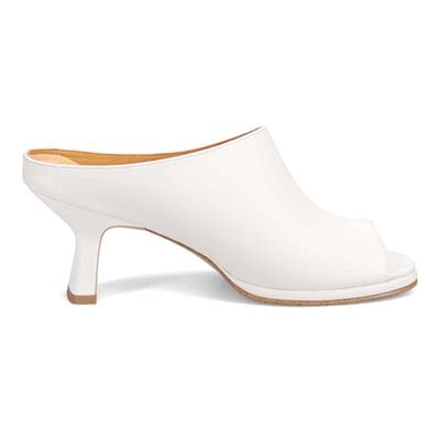 マドラス madras 特許 リカバリーメタインソール搭載  7ｃｍストーム入りミュールサンダル MAL9125MT WHITE M（23～23.5ｃｍ）