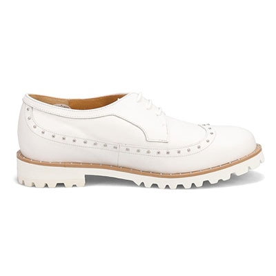 マドラス madras 特許 リカバリーメタインソール搭載　上質できちんと感のあるレースアップシューズ　MAL9126MT WHITE 23.0