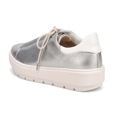 マドラス madras 特許 リカバリーメタインソール搭載  スッキリシンプル厚底スニーカー　MAL9144MT SILVER 23.0