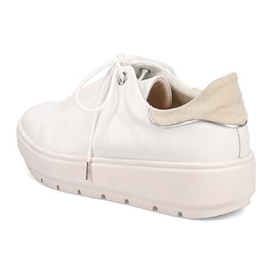 マドラス madras 特許 リカバリーメタインソール搭載  スッキリシンプル厚底スニーカー　MAL9144MT WHITE 23.0