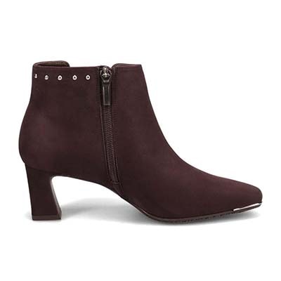 マドラス madras 特許 リカバリーメタインソール搭載  変形デザインヒールxスタッズサイドゴアショートブーツ　MAL9150MT GREGE 23.0