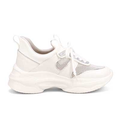 マドラス madras 特許 metaインソール搭載　スタイルアップ厚底スニーカー　MAL9159MT WHITE 23