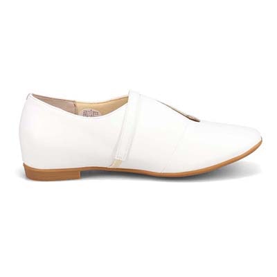 ミッシーデミッシー missy des missy 甲ベルト フラットシューズ　MMD3640 WHITE 23.0