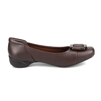 ミッシー デ ミッシー missy des missy  大き目バックルが特徴のカジュアルパンプス　MMD7521 OAK 23.0