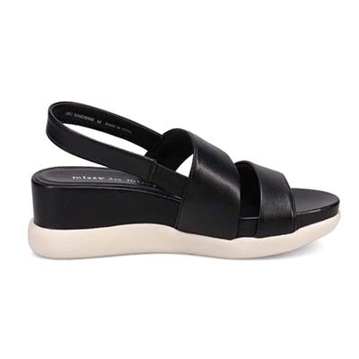 ミッシーデミッシー missy des missy ウェッジヒールサンダル　MMD8000 BLACK M　(23.0～23.5)