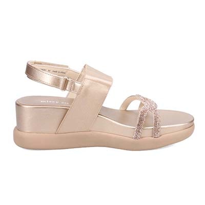 ミッシーデミッシー missy des missy ウェッジヒールサンダル　MMD8001 BLACK M　(23.0～23.5)