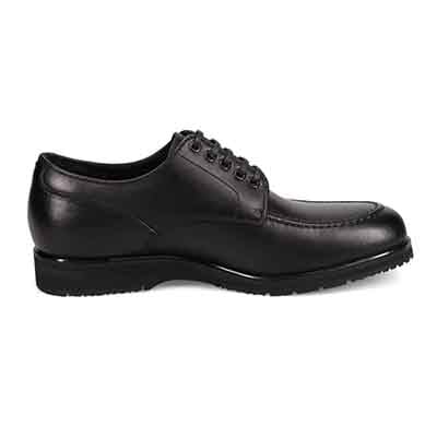 【GORE-TEX×防滑】madras Walk「Recovery Shiatsu Insole」搭載　指圧効果により血行をよくする。ゴアテックス搭載  防滑  幅広4E ラウンド 外羽根ユーチップドレスカジュアルシューズ　MW7410HR BLACK 25.0