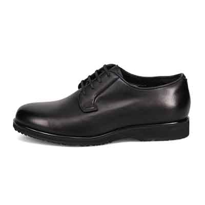 【GORE-TEX×防滑】madras Walk「Recovery Shiatsu Insole」搭載　指圧効果により血行をよくする。ゴアテックス搭載   防滑  幅広4E ラウンド 外羽根プレーントゥドレスカジュアルシューズ　MW7411HR BLACK 25.0
