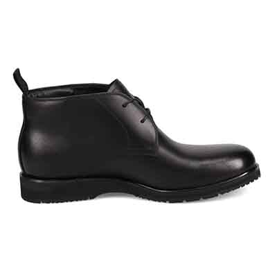 【GORE-TEX×防滑】madras Walk「Recovery Shiatsu Insole」搭載　指圧効果により血行をよくする。ゴアテックス搭載   防滑  幅広4E ラウンド ドレスカジュアルブーツ　MW7414HR BLACK 25.0