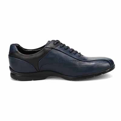 【GORE-TEX】マドラスウォーク madras Walk 「Recovery Shiatsu Insole」搭載で指圧効果により血行をよくする。　全天候快適　カジュアルシューズ　MW7700R NAVY/BLACK 25.0