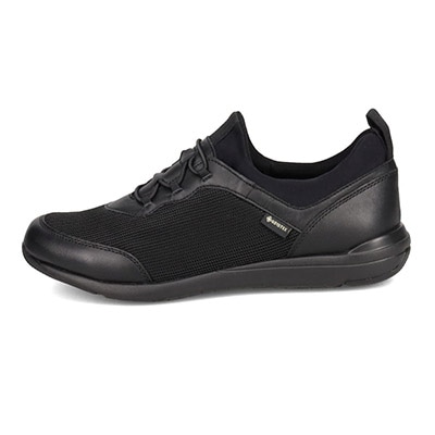 【GORE-TEX】マドラスウォーク madras Walk 「Recovery Shiatsu Insole」搭載で指圧効果により血行をよくする。 通勤快適  トラベルウォーキングにもお勧め！ 快適軽量スニーカー  MWL1004R BLACK 23.0
