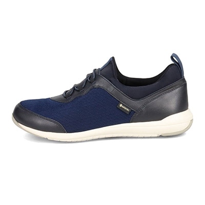【GORE-TEX】マドラスウォーク madras Walk 「Recovery Shiatsu Insole」搭載で指圧効果により血行をよくする。 通勤快適  トラベルウォーキングにもお勧め！ 快適軽量スニーカー  MWL1004R NAVY 23.0