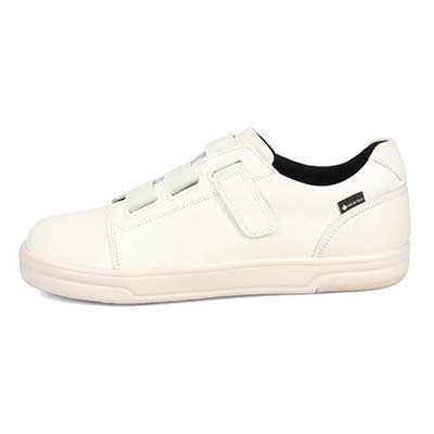 【GORE-TEX】マドラスウォーク madras Walk  より足馴染みの良い革にグレードアップ　ベルテッドスニーカー  MWL1027 BEIGE 23.0