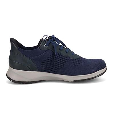 【GORE-TEX】マドラスウォーク madras Walk 「Recovery Shiatsu Insole」搭載で指圧効果により血行をよくする。カジュアルレースアップクイックフィットスニーカー  MWL1035R NAVY 23.0