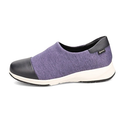 【GORE-TEX】マドラスウォーク madras Walk 「Recovery Shiatsu Insole」搭載で指圧効果により血行をよくする。　防水・透湿機能を兼ね備えたゴアテックス・ストレッチシューズ　MWL1201R PURPLE 23.0