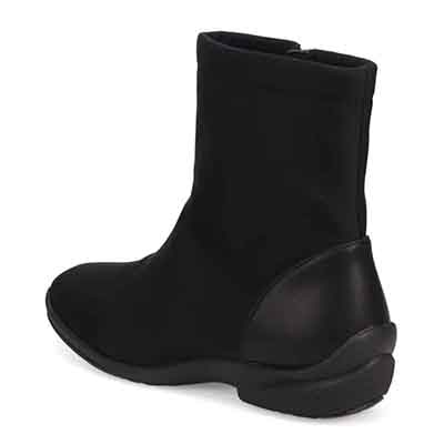 【GORE-TEX×防滑】madras Walk「Recovery Shiatsu Insole」搭載　指圧効果により血行をよくする。スクエアトゥブーツ MWL4072R BLACK 23.0