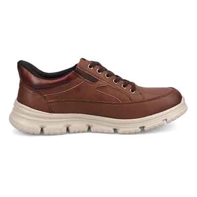 プロ コンフォート PRO-COMFORT メンズ レースアップカジュアルシューズ　PC6014 BROWN 25