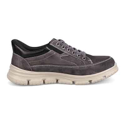 プロ コンフォート PRO-COMFORT メンズ レースアップカジュアルシューズ　PC6014 GRAY-SILKY 25