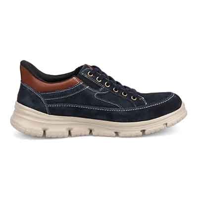 プロ コンフォート PRO-COMFORT メンズ レースアップカジュアルシューズ　PC6014 NAVY-SILK 25