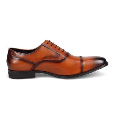 ペリーコレクション PERRY COLLECTION 内羽根ストレートチップビジネスシューズ PR2061 L-BROWN 25.0