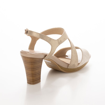 テーン tehen ストーム付きサンダル  TN1723 BEIGE-PR 23.0