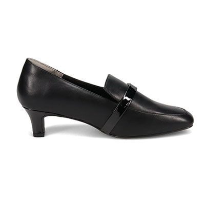 テーン tehen 活躍間違い無しのベルト付きモカパンプス　TN1779 BLACK 23.0