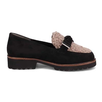 テーン tehen 高みえきれいめローファー　TN1792 BLACK/C 23.0