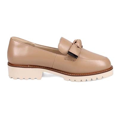 テーン tehen 高みえきれいめローファー　TN1792 D-BEIGE 23.0