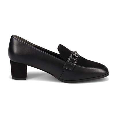 テーン tehen オン＆オフで活躍間違いなしビットローファー TN1798 BLACK-SILKY 23.0