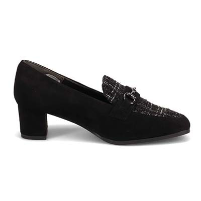 テーン tehen オン＆オフで活躍間違いなしビットローファー TN1798 BLACK-TX 23.0