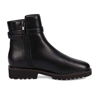 【撥水仕様】テーン tehen スタイリングの完成度を高めてくれるトレンドタンクソールブーツ　TN1799 BLACK 23.0