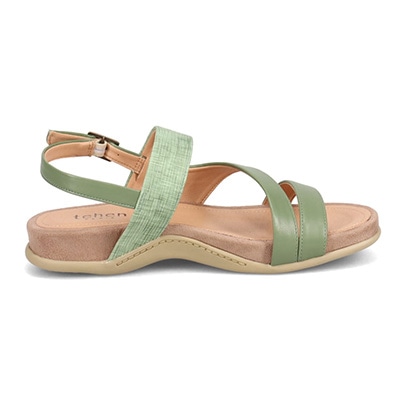 テーン tehen 不動の人気シリーズ♪フラットフットベッドサンダル TN5000 GREEN M　(23.0～23.5)