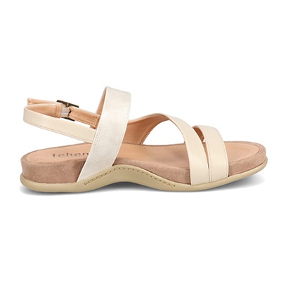 テーン tehen 不動の人気シリーズ♪フラットフットベッドサンダル TN5000 IVORY M　(23.0～23.5)