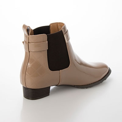 【撥水仕様】テーン tehen 雨の日も安心♪撥水サイドゴアブーツ　TN5002 BEIGE M　(23.0～23.5)