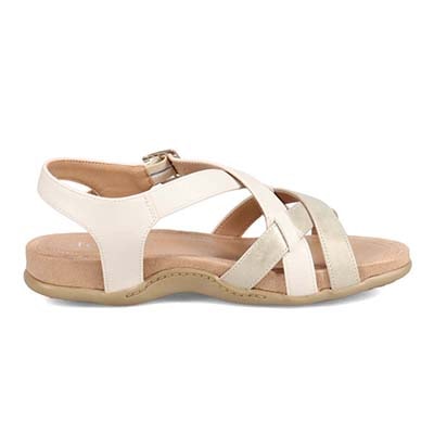 テーン tehen 夏の定番フットベッドフラットサンダル　TN5011 IVORY M　(23.0～23.5)