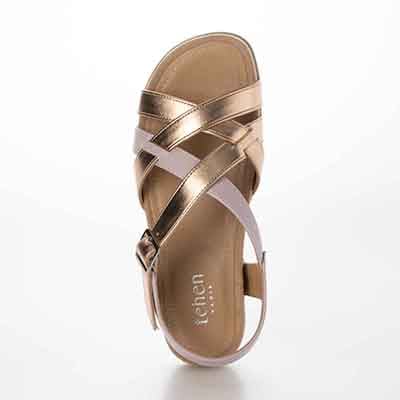 テーン tehen 夏の定番フットベッドフラットサンダル　TN5011 PINK M　(23.0～23.5)