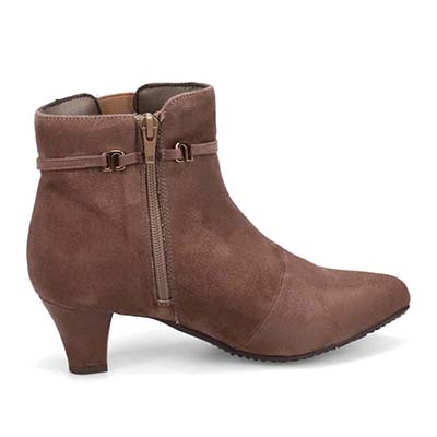 【撥水加工】テーン tehen  取り外し可能なベルト付きで2wayのデザインが楽しめる 金具付きショートブーツ　TN5012 BLACK 23.0