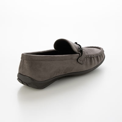 テーン tehen  足取り弾む ビット付きドライビングシューズ　TN5700 GRAY-SILKY 23.0