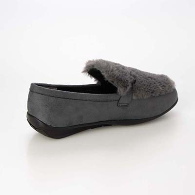 テーン tehen ビットとファー付きドライビングシューズ TN5704 GRAY 23.0