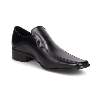 KATHARINE HAMNETT LONDON　スワールモカ スリッポンドレスシューズ　03875 BLACK 25.0