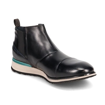 LANVIN en Bleu　スポーツMIX サイドゴアブーツ　86489 BLACK 25