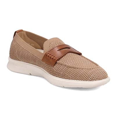 ランバンオンブルー LANVIN en Bleu  スリッポンカジュアルシューズ　86582 BEIGE 25.0