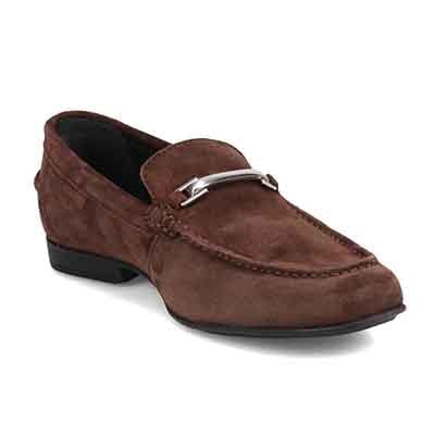 アビーロード ABBEY ROAD ビットスリッポンシューズ  AB8303 D-BROWN-VELOURS 25.0