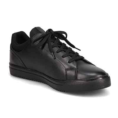 ビークラシック BEE CLASSIC　4cm4時間防水仕様 レザースニーカー　CB6055H BLACK 25.0