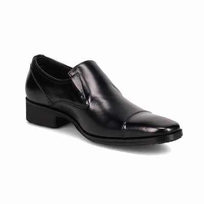 モデロ MODELLO 4ｃｍ４時間防水 ストレートチップスリッポンドレスシューズ　DM1605H BLACK 25.0