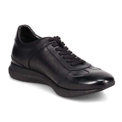 モデロ MODELLO レースアップドレスカジュアルレザースニーカー　DM3405 BLACK 25.0