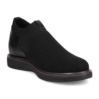 モデロ MODELLO 「Recovery Shiatsu Insole」搭載で指圧効果により血行をよくする。ニットブーティー　DM3416R BLACK 25.0